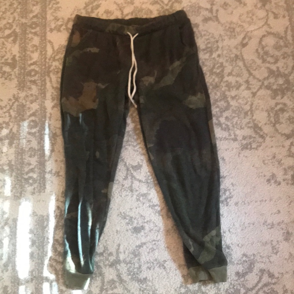 Camo joggers!